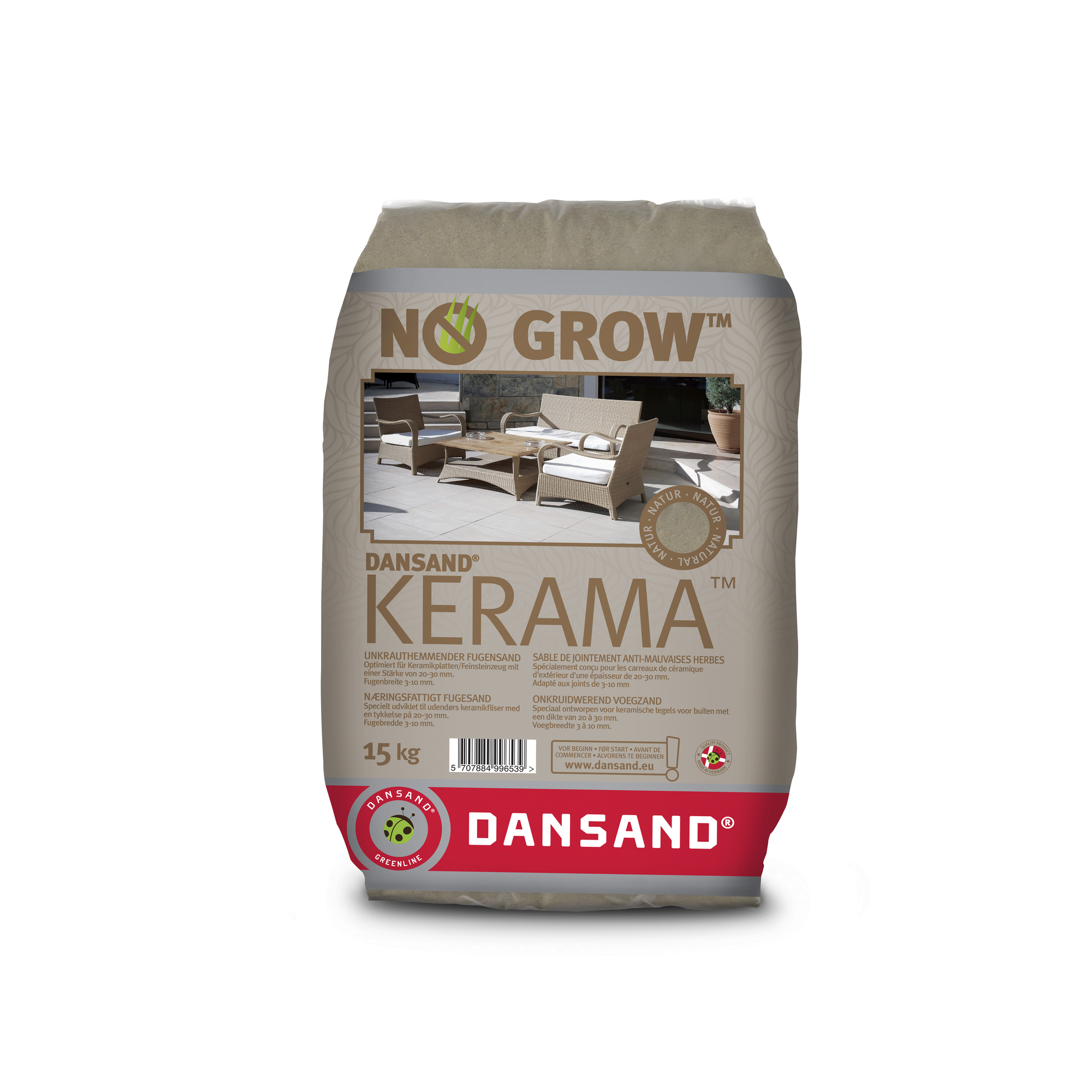 Fugensand 'No Grow' naturfarben 15 kg + product picture