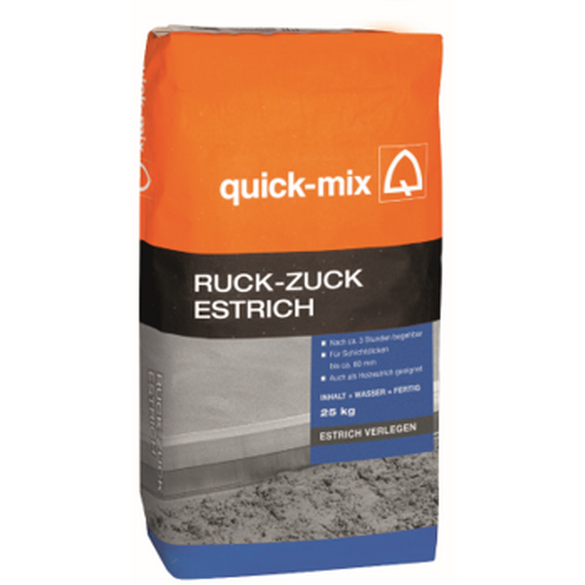 Quick-mix Estrich &amp;#39;Ruck Zuck&amp;#39; 25 kg