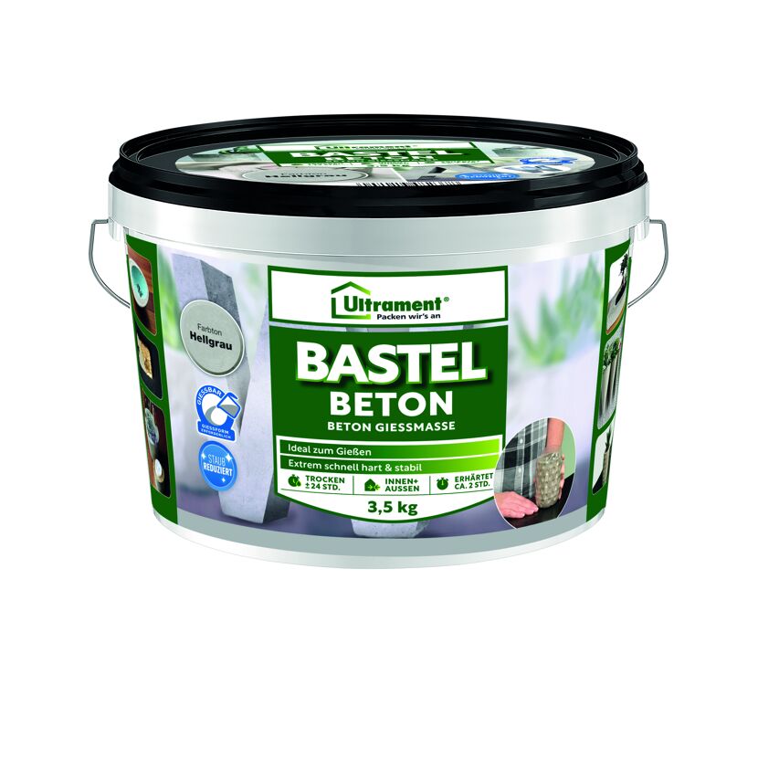 Bastel-Beton weiß 3,5 kg