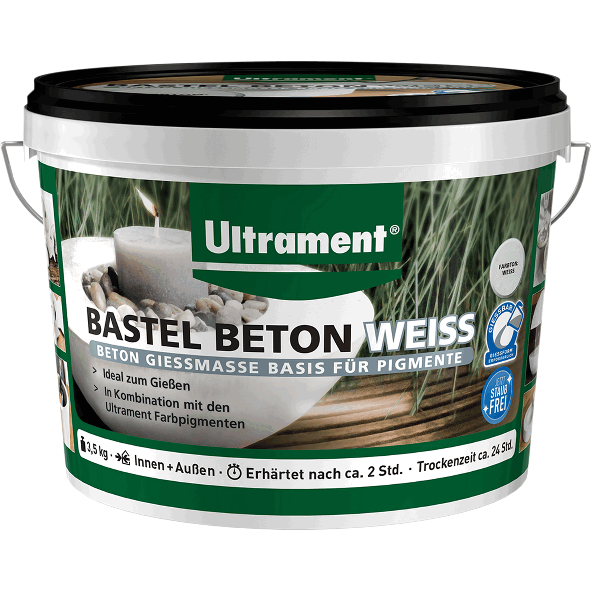 Bastel-Beton weiß 3,5 kg + product picture