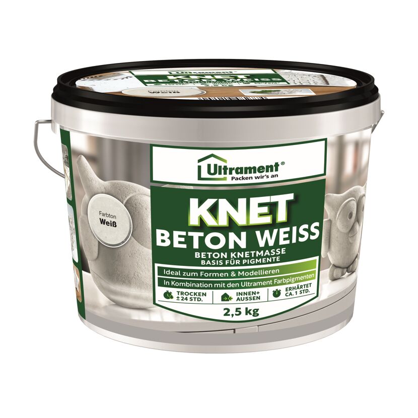 Knet-Beton weiß 2,5 kg