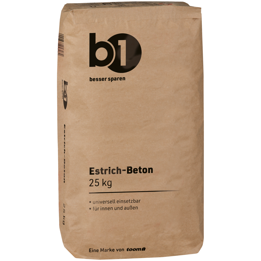25 kg Estrich-Beton, Marke b1