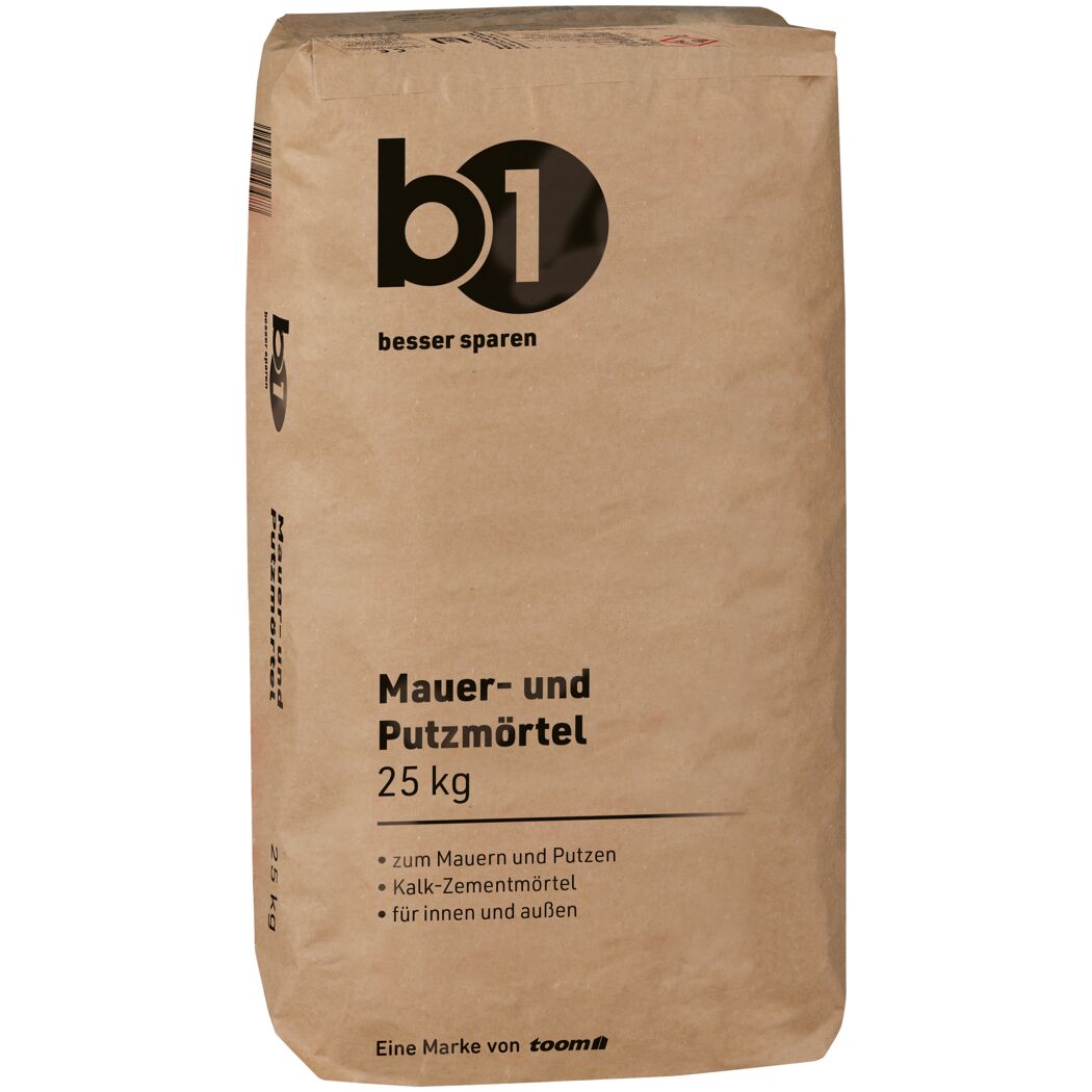 25 kg Sack Mauer- und Putzmörtel von b1