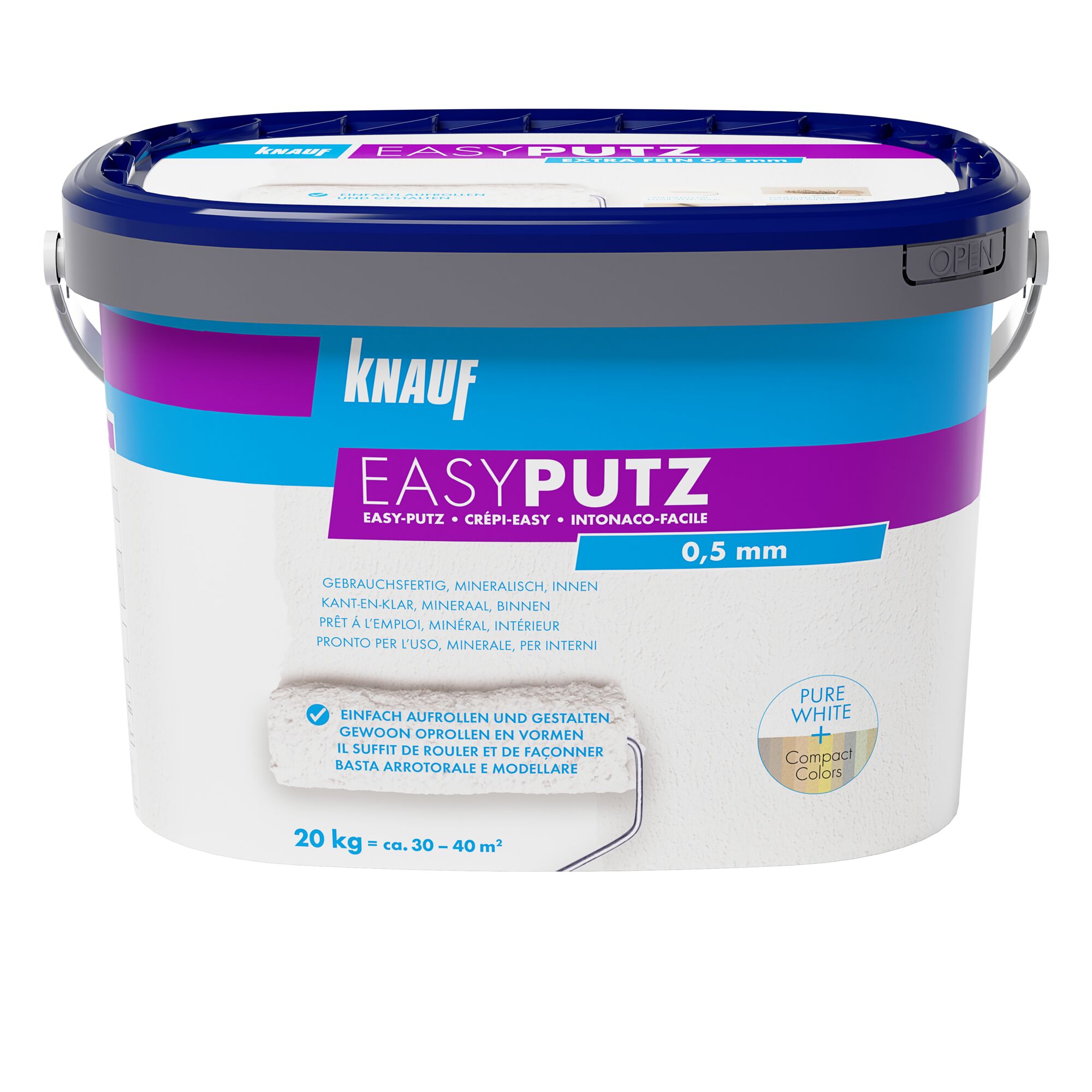 Eimer Knauf EasyPutz weiß 20 kg
