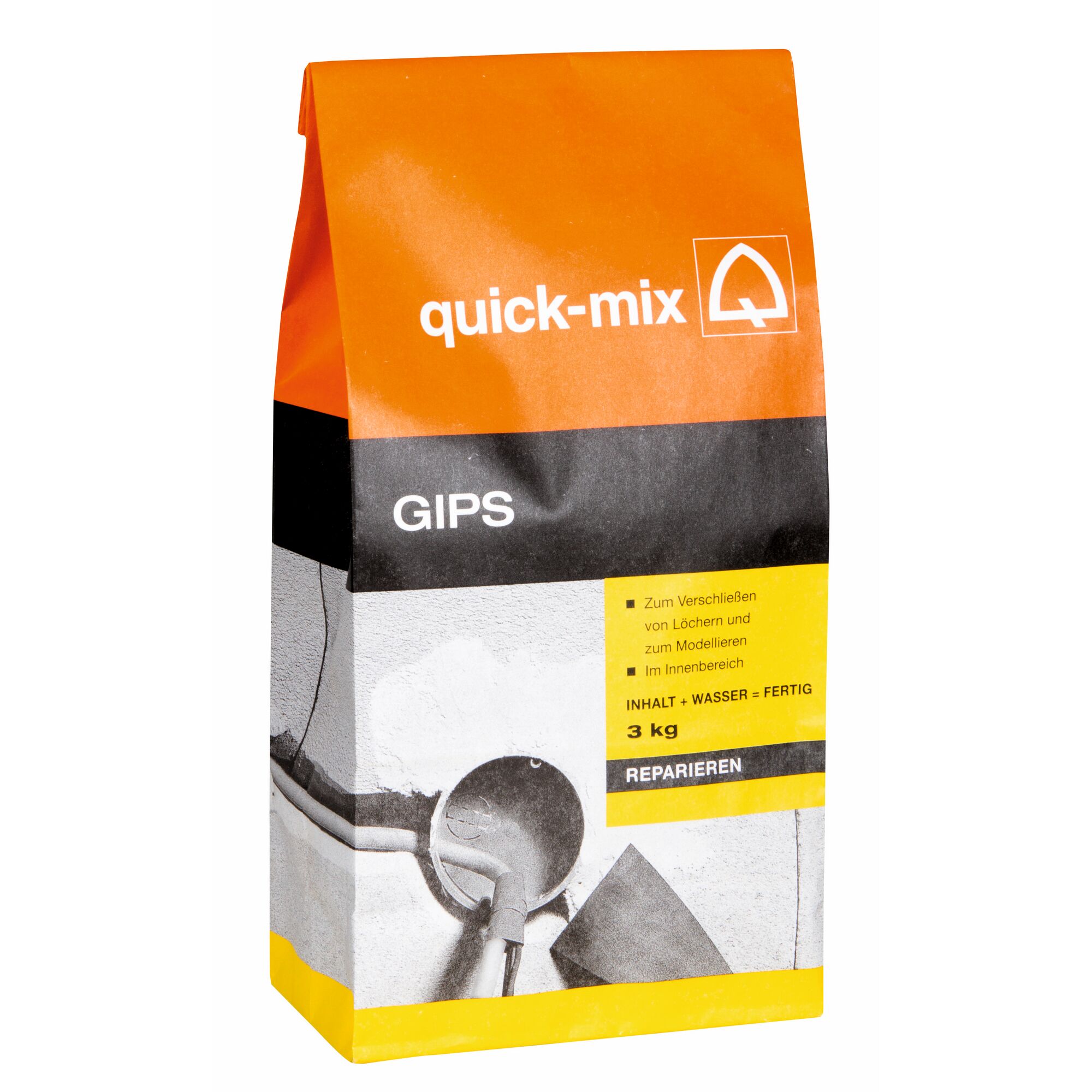 3 kg Quick-Mix Gips zum Reparieren