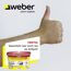 Weber Rollspachtel Malerfinish To Go 15 kg Eimer