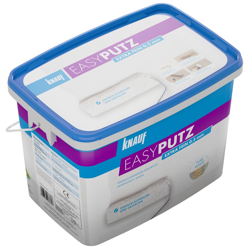 Eimer Knauf Easy-Putz mit Rolle