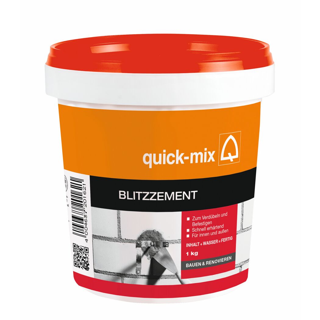 1 kg Eimer Quick-Mix Blitzzement
