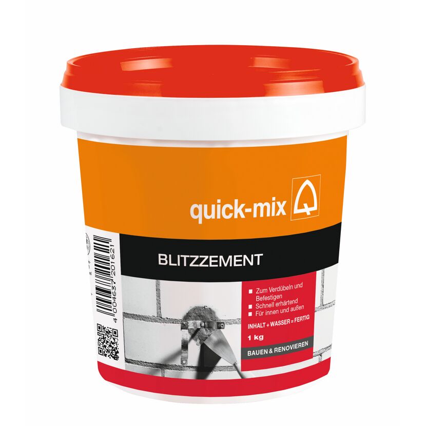 1 kg Eimer Quick-Mix Blitzzement