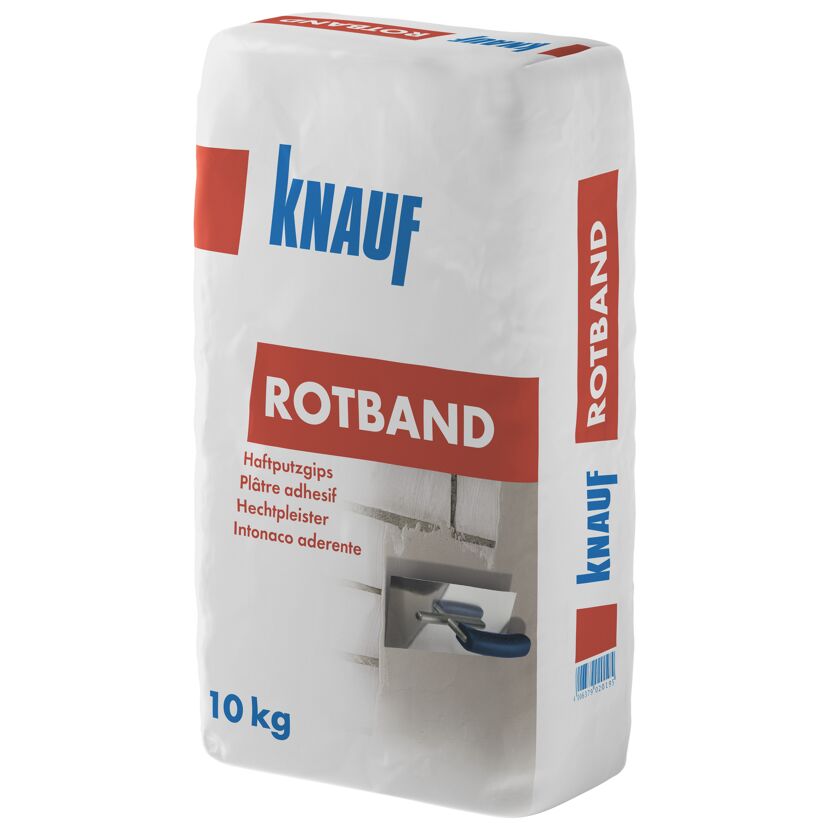 Knauf Rotband Haftputzgips, 10 kg Sack
