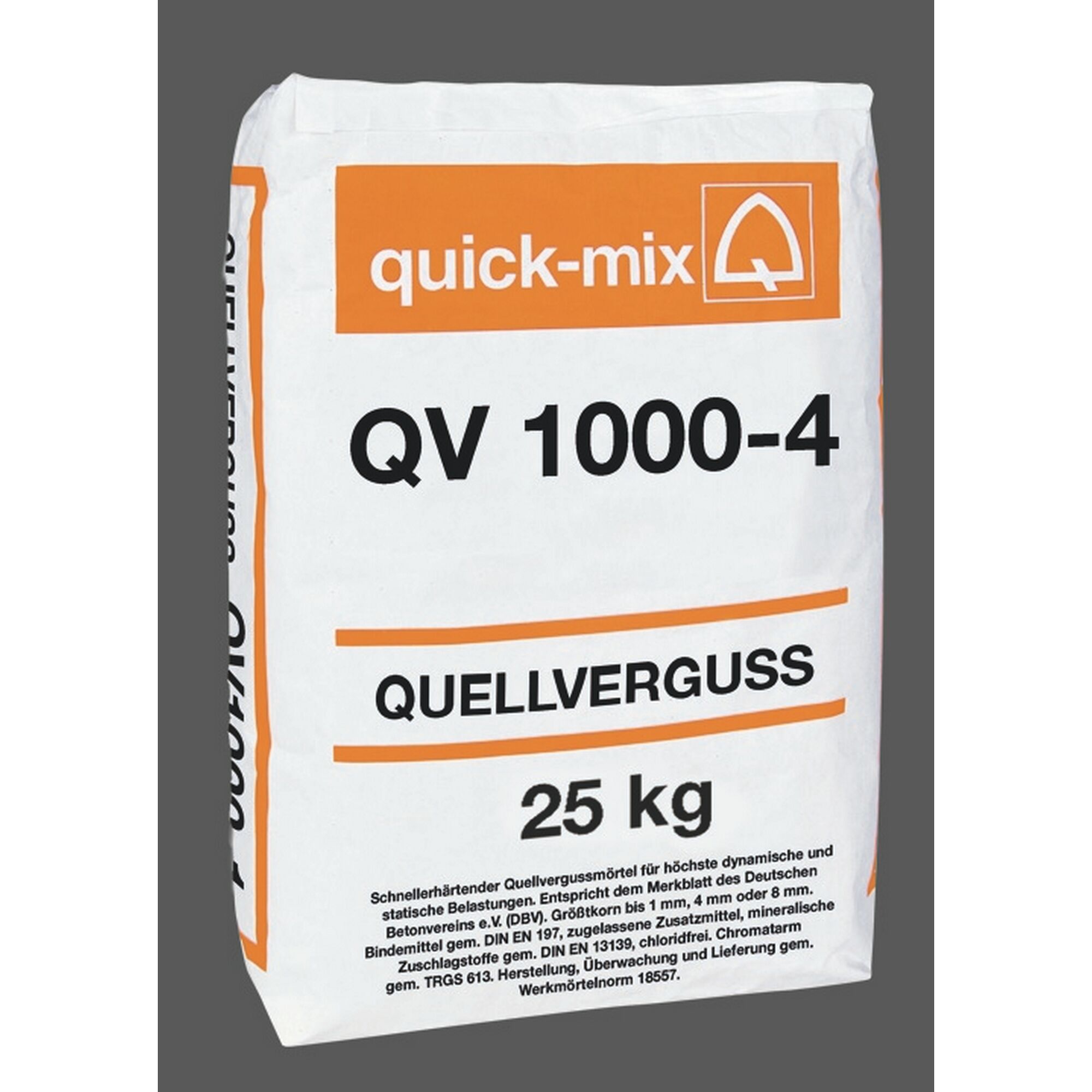 25 kg Sack Quellvergussmörtel von quick-mix
