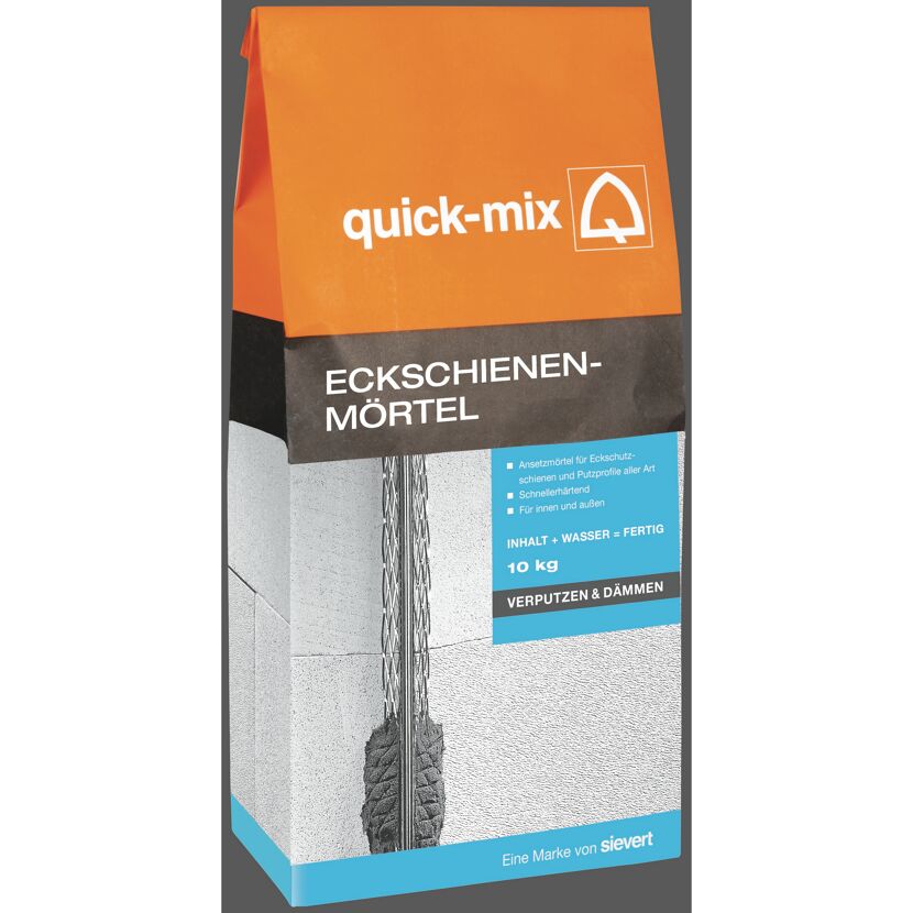 Quick-Mix Eckschienenmörtel, 10 kg Sack