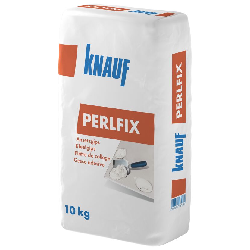 Knauf Perlfix Ansetzgips, 10 kg Sack