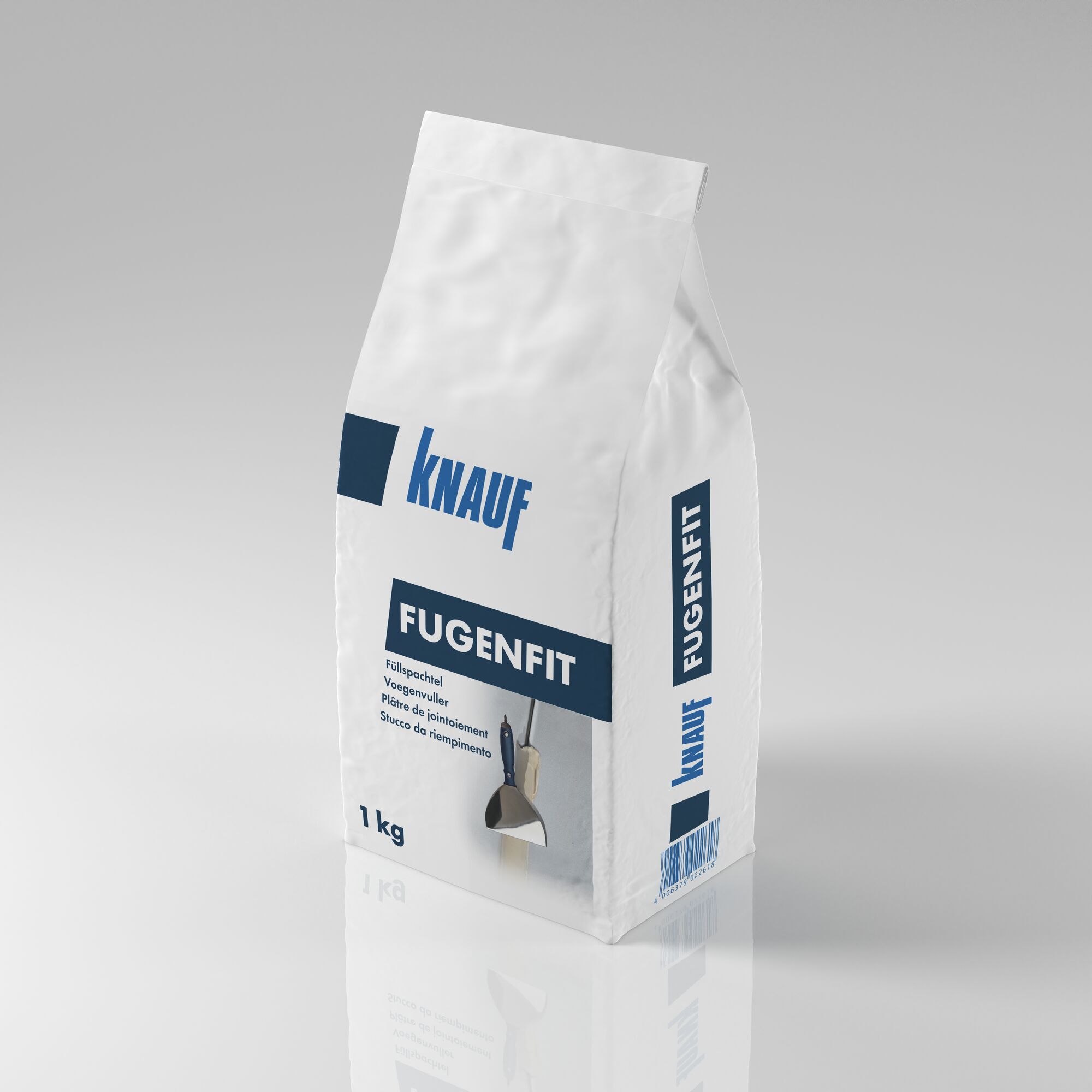 Knauf Fugenfüller, 1 kg, mit Spachtel