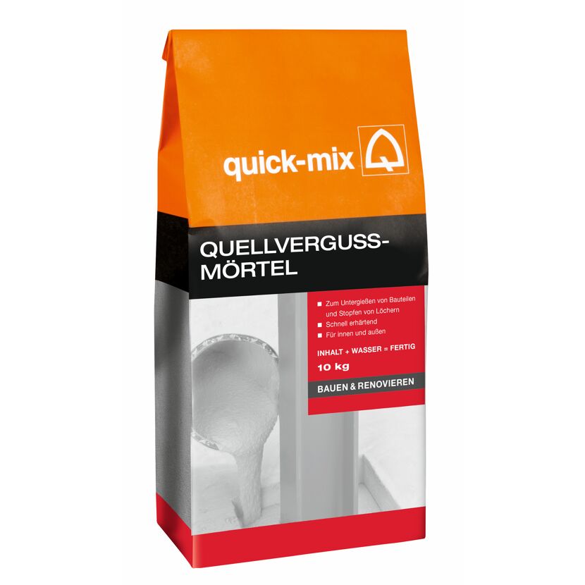 Quick-Mix Quellvergussmörtel, 10 kg Beutel