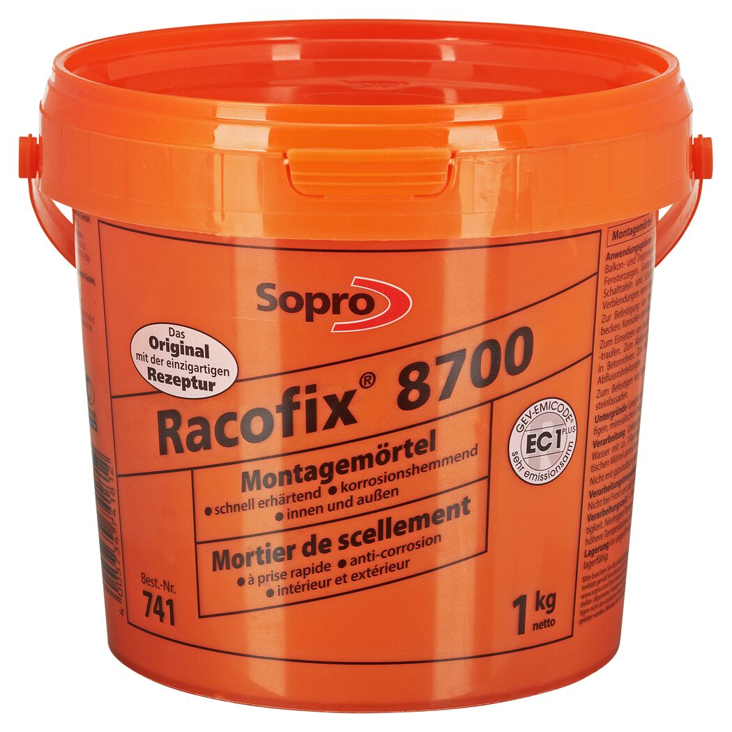 Eimer Montagemörtel Racofix 8700 von Sopro