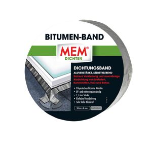 Bitumen-Band blei 5 cm x 10 m