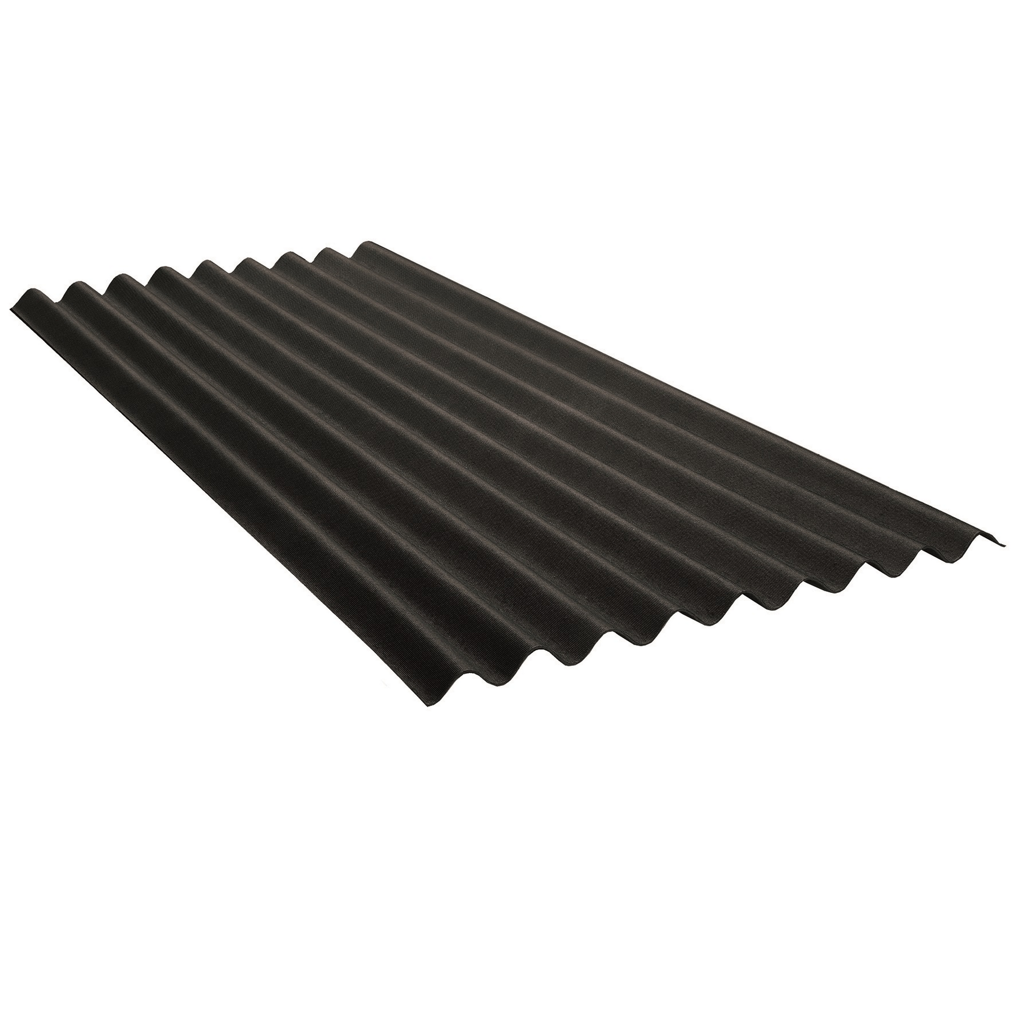 Dach- und Wandplatte 'Base' schwarz 200 x 85,5 x 0,26 cm + product picture