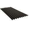 Schwarze Base-Platte 2000 x 855 x 2,6 mm