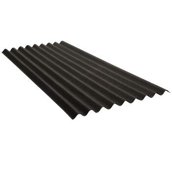 Schwarze Base-Platte 2000 x 855 x 2,6 mm