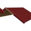 Rotes Dach mit Ortgangabschluss