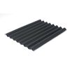 Schwarze Onduline Easyline Dachplatte
