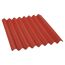 Rote Dachplatte Onduline Easyline