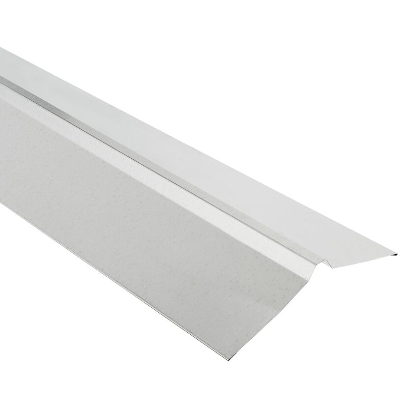 Dachfirst für Trapezblech silbern verzinkt 100 cm