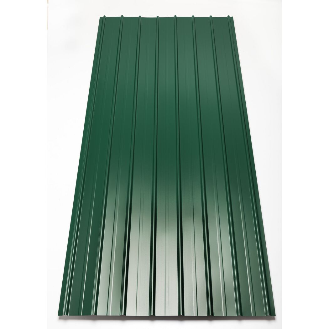 Trapezblech 'H12 Plus' grün 200 x 90,6 x 0,04 cm