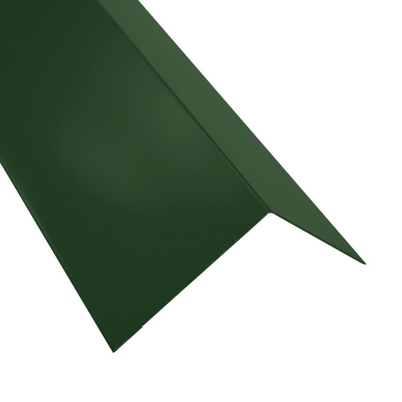 Grünes Traufblech