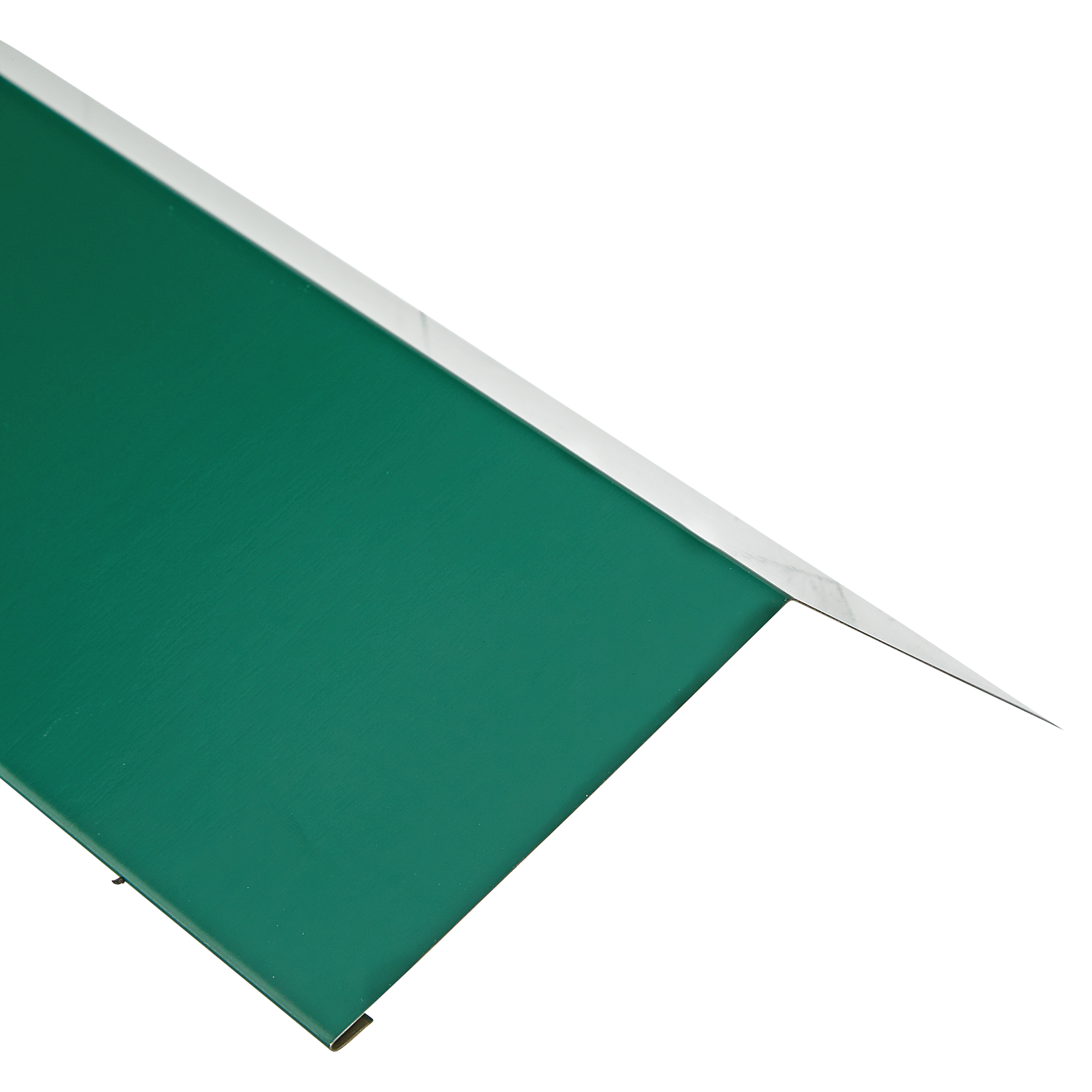 Rinneneinhang für Trapezblech grün 100 cm + product picture