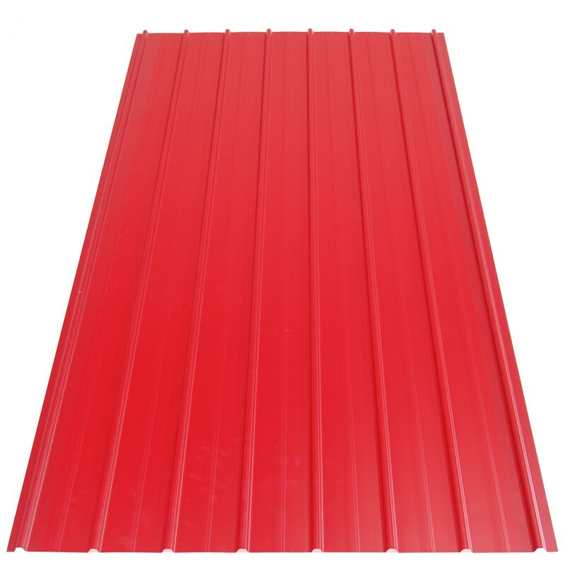 rotes Trapezblech
