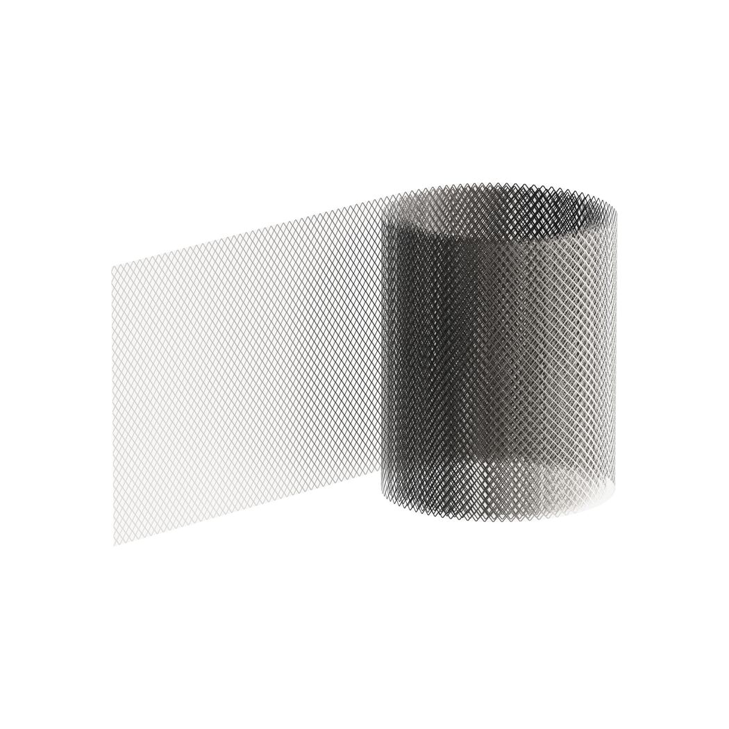 Rolle aus Metallgitter