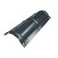 Gerippter Dachfirst, grau