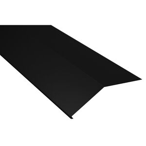 Schürze für Dachrinnen grau verzinkt 100 x 20,8 x 0,04 cm
