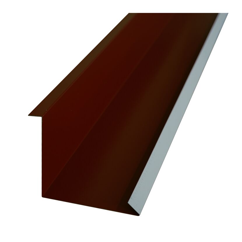 Mahagonifarbenes Innengiebelblech