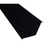 Verkleinertes Bild von Kappleiste schwarz verzinkt 100 x 20,8 x 0,04 cm