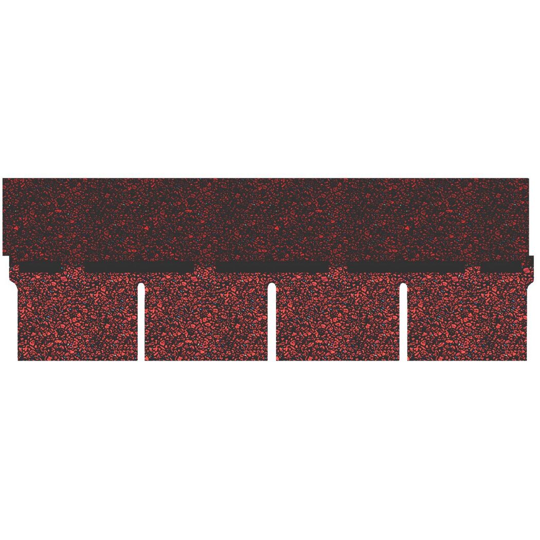 Rote Dachschindeln