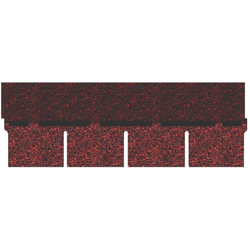 Rote Dachschindeln
