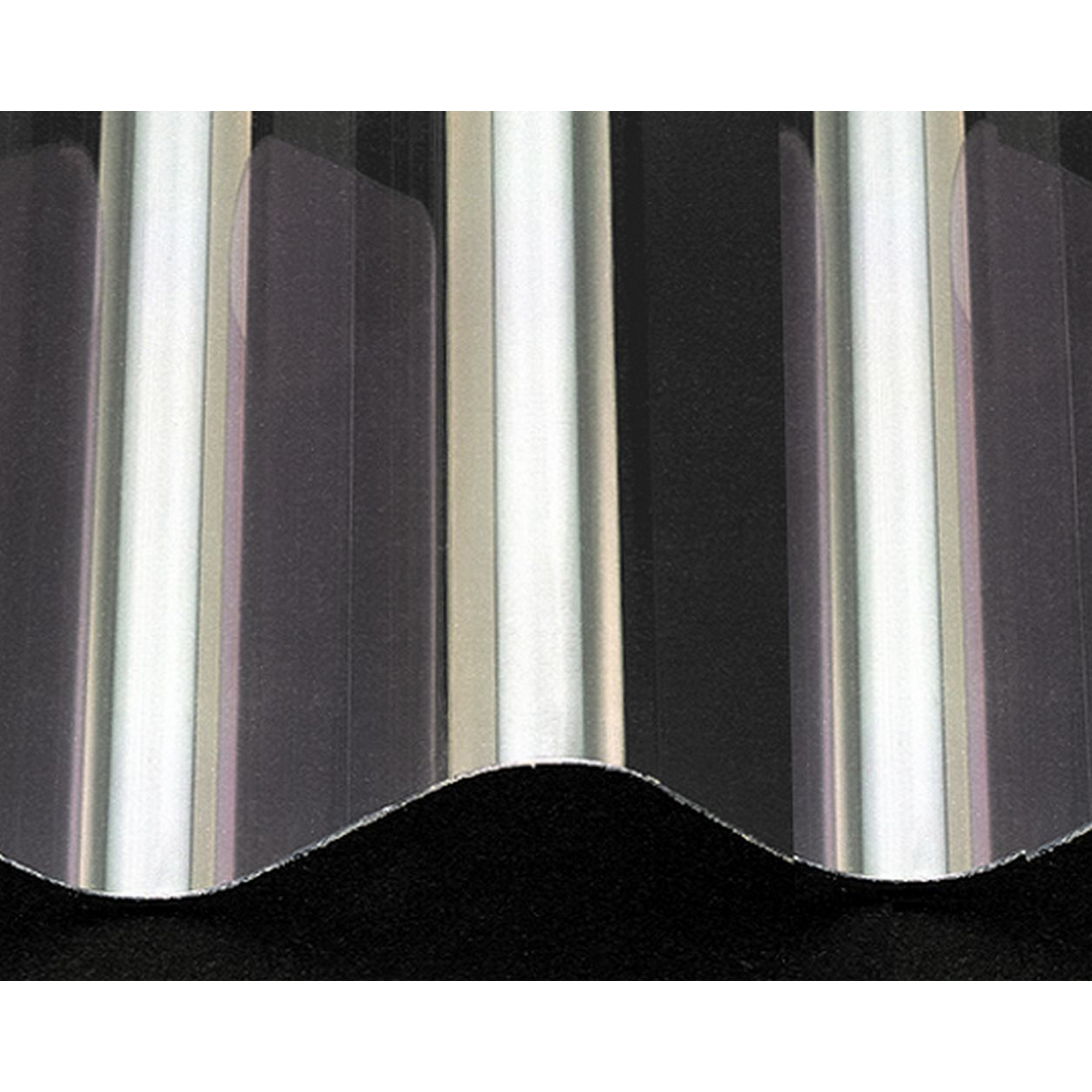 PVC-Lichtplatte 95/38 klar 200 x 95 cm x 1,2 mm + product picture