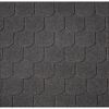 Bitumen-Biberschindel schwarz 2 m²