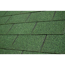 Verkleinertes Bild von Bitumen-Rechteckschindeln grün 33,3 x 100 cm