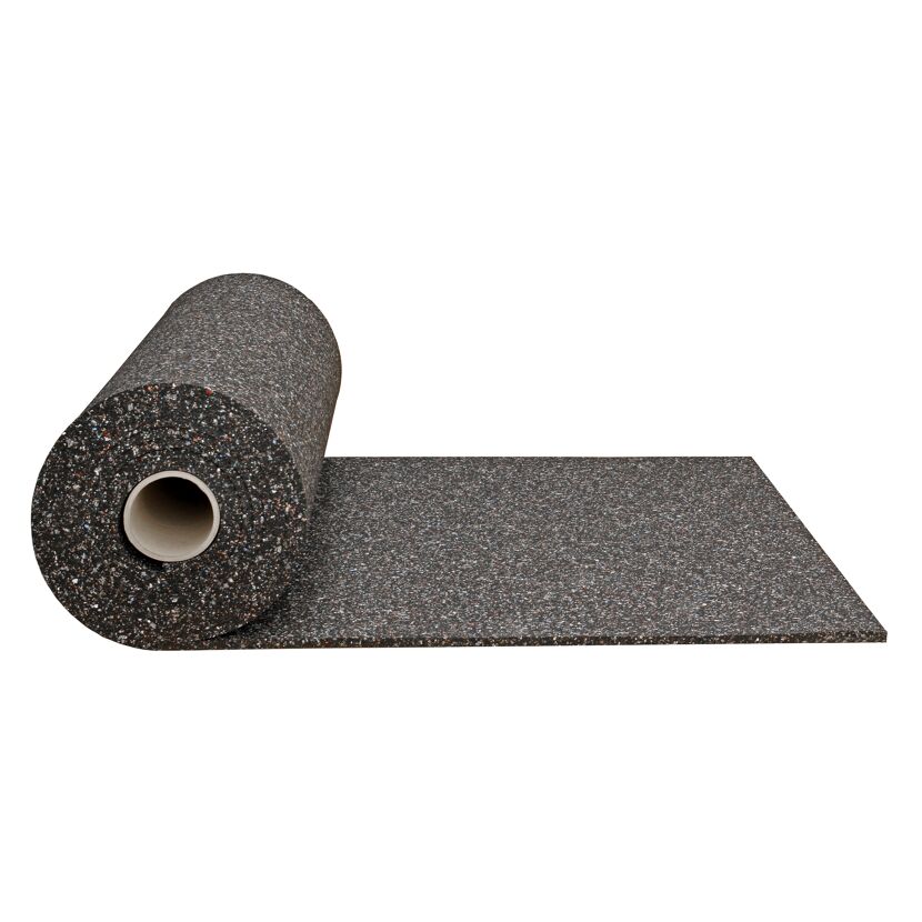 Bautenschutzmatte schwarz gesprenkelt 230 x 115 x 0,8 cm