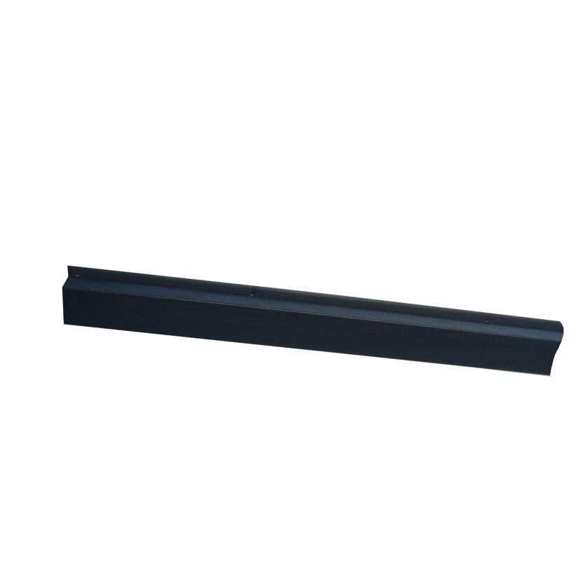 Abschlussprofil 'Fondaline 400' schwarz 200 cm