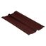 Matte rote Firsthaube