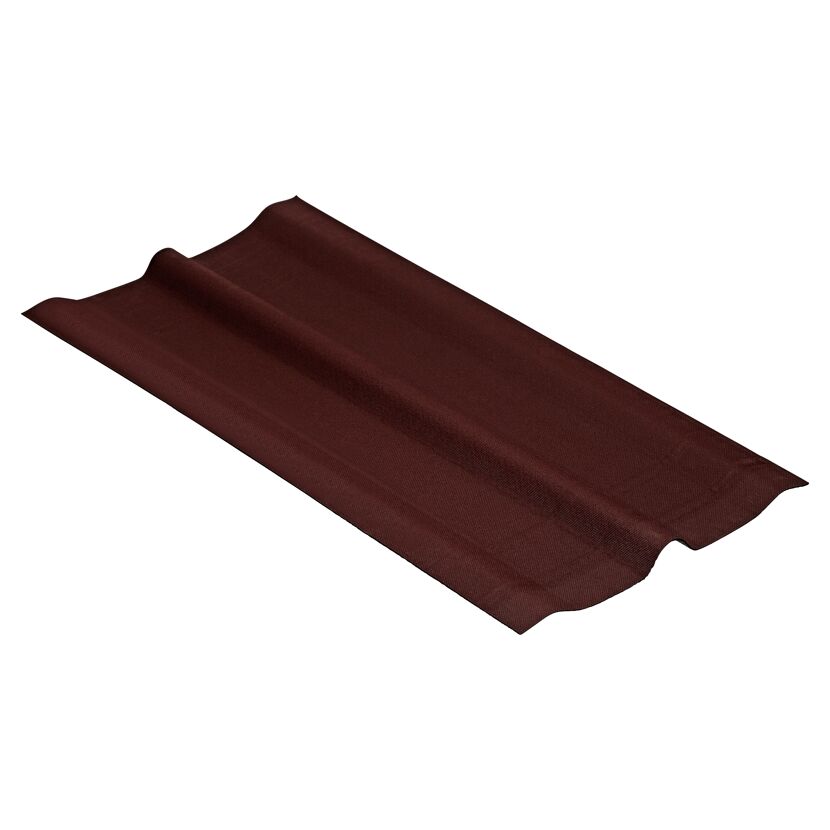 Matte rote Firsthaube
