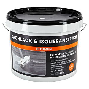 Dachlack & Isolieranstrich 'Bitumen' schwarz 10 l