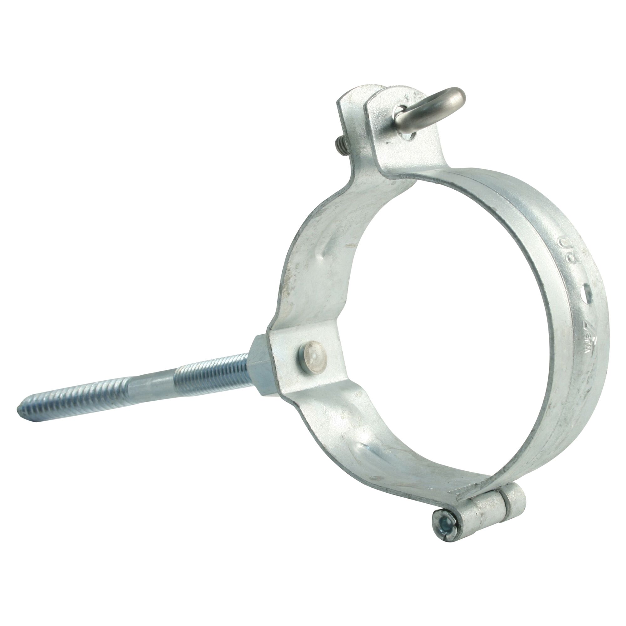 Rohrschelle 80 mm mit Gewinde