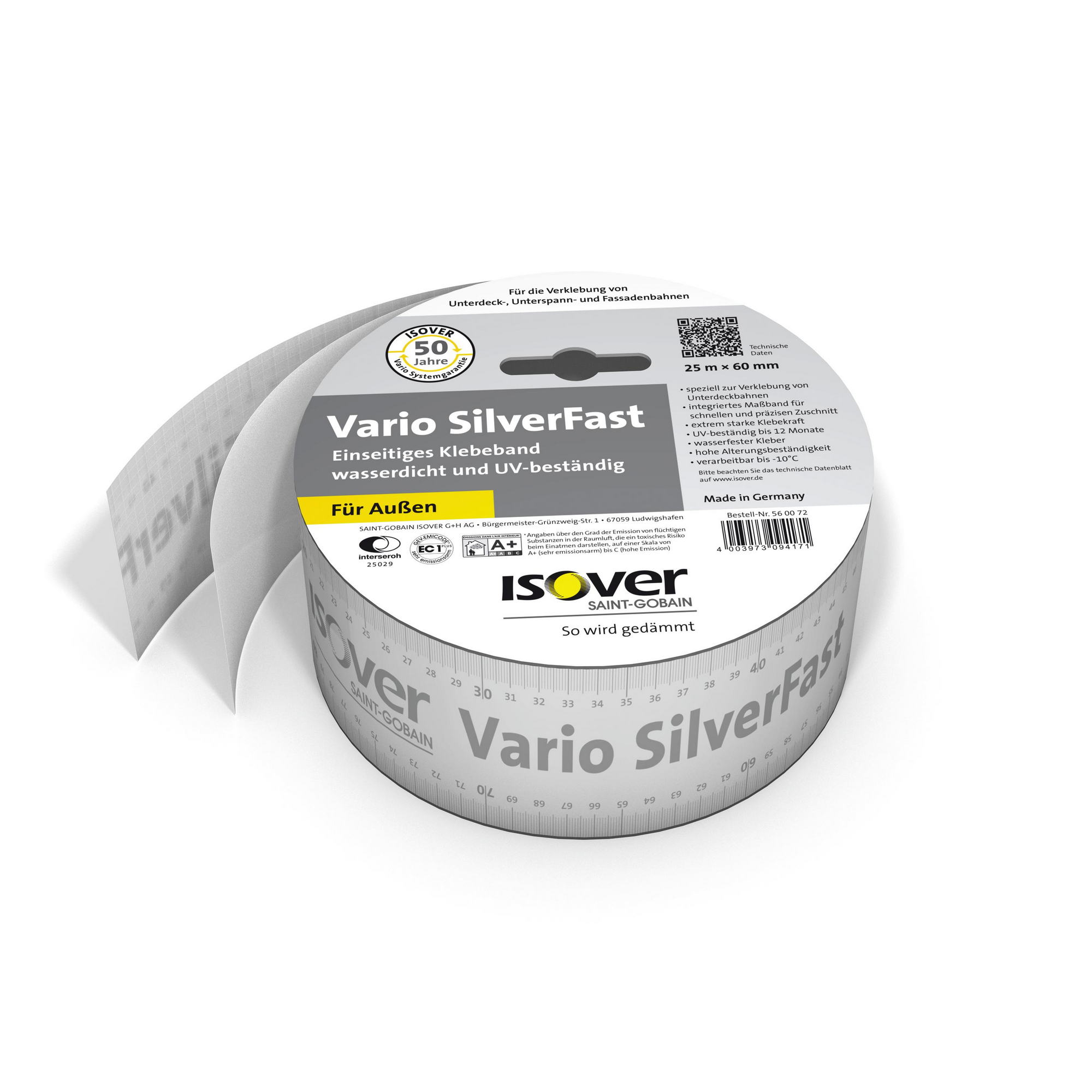 Klebeband 'Vario Silverfast' 60 mm x 25 m + product picture