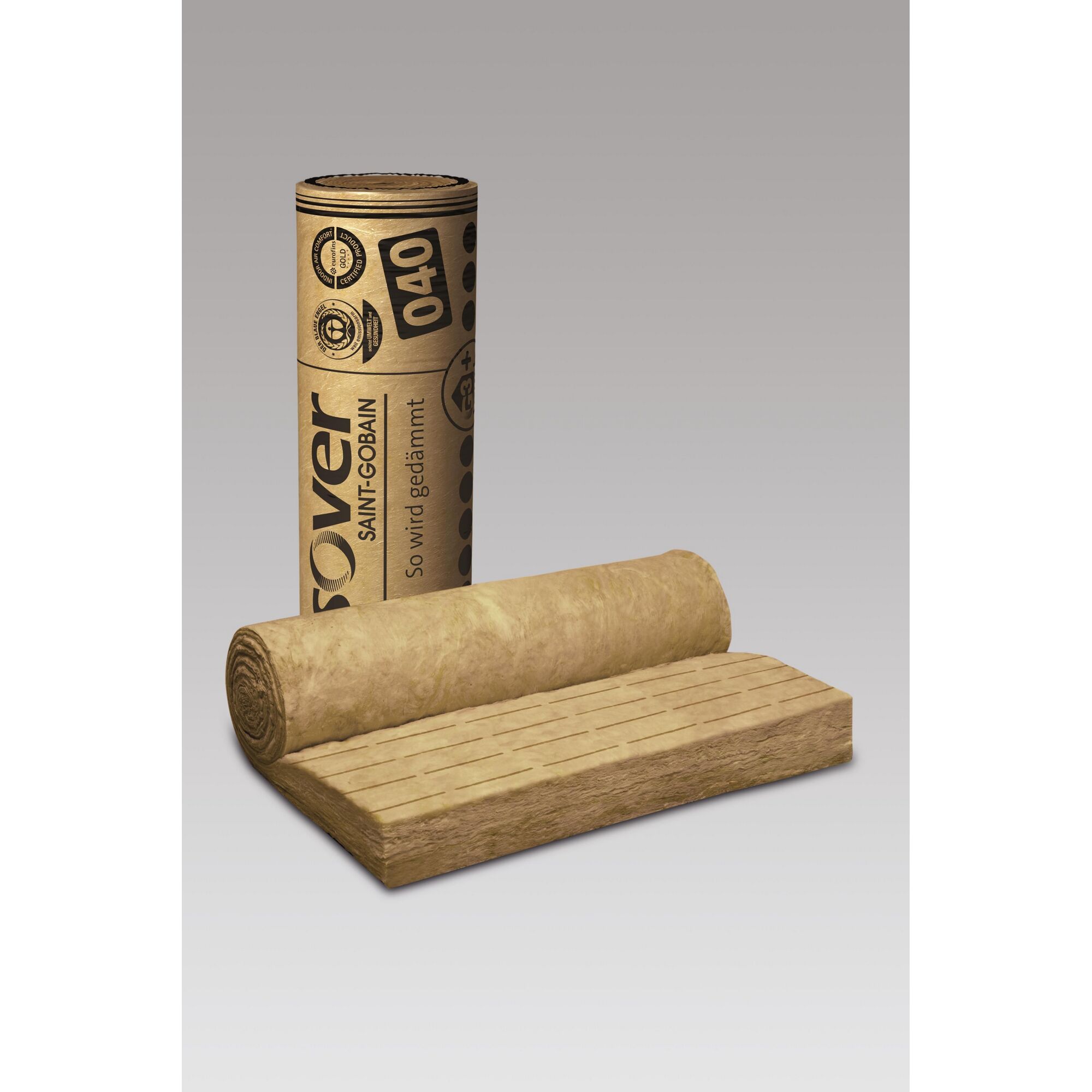 Dämmstoffrolle und -platte Isover Klemmfilz ZKF1-040